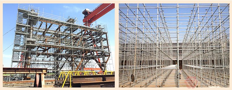 鍍鋅盤(pán)扣式腳手架簡(jiǎn)介（報(bào)價(jià) 圖片）客戶-工程案例