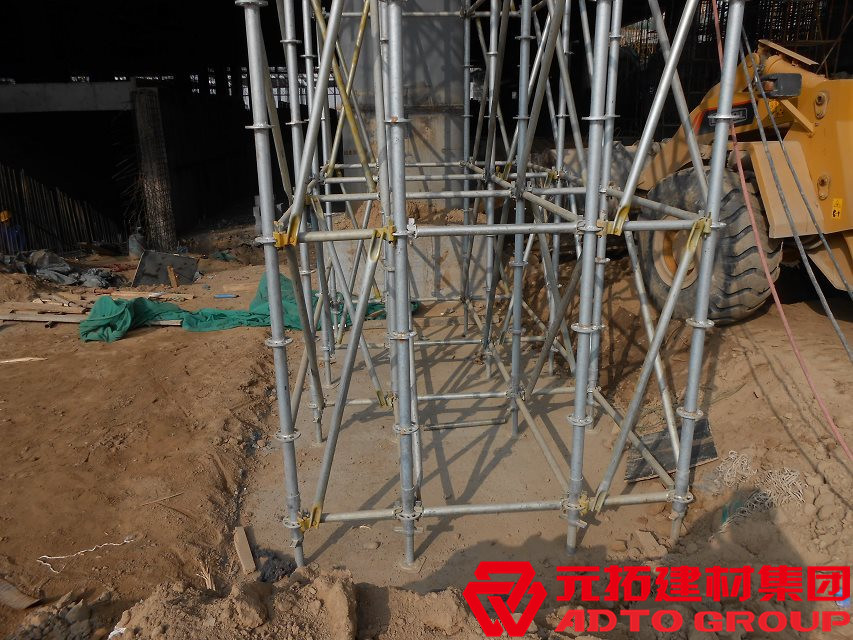 溫州盤扣式腳手架出租哪家好？元拓盤扣式腳手架現(xiàn)貨直發(fā) 可租可售